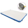  Pont flottant gonflable Bleu et blanc 300x150x15 cm alsavelo 