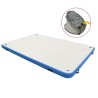  Pont flottant gonflable Bleu et blanc 200x150x15 cm alsavelo 