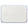  Pont flottant gonflable Bleu et blanc 200x150x15 cm alsavelo 