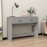  Table console Sonoma gris 100x39x75 cm Bois d'ingénierie alsavelo 