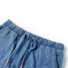 Short pour enfants bleu denim 92 alsavelo 