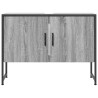  Armoire lavabo de salle de bain sonoma gris bois d'ingénierie alsavelo 