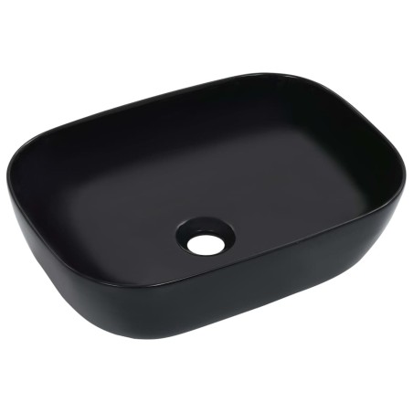  Lavabo 45,5x32x13 cm Céramique Noir alsavelo 