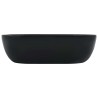  Lavabo 45,5x32x13 cm Céramique Noir alsavelo 