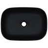  Lavabo 45,5x32x13 cm Céramique Noir alsavelo 