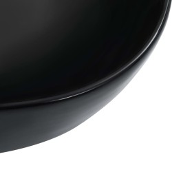  Lavabo 45,5x32x13 cm Céramique Noir alsavelo 