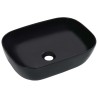  Lavabo 45,5x32x13 cm Céramique Noir alsavelo 
