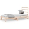  Lit coulissant sans matelas 2x(90x190) cm alsavelo 