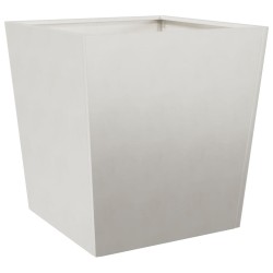  Jardinières 2 pcs 50x50x50 cm acier inoxydable alsavelo 