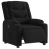  Fauteuil inclinable électrique Noir Tissu alsavelo 