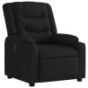  Fauteuil inclinable électrique Noir Tissu alsavelo 