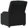  Fauteuil inclinable électrique Noir Tissu alsavelo 