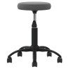  Chaise de salle à manger Gris foncé Velours alsavelo 