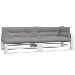  Coussins de palette 5 pcs gris tissu alsavelo 