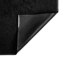  Paillasson Noir 80x120 cm alsavelo 