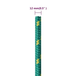  Corde de bateau Vert 12 mm 250 m Polypropylène alsavelo 