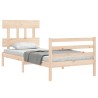  Cadre de lit sans matelas bois massif alsavelo 