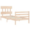 Cadre de lit sans matelas bois massif alsavelo 