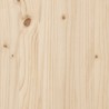  Cadre de lit sans matelas bois de pin massif 90x200 cm alsavelo 