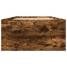  Cadre de lit sans matelas chêne fumé 90x190 cm alsavelo 