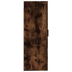  Meuble TV mural Chêne fumé 40x34,5x100 cm alsavelo 