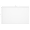  Protecteur de table mat 160x90 cm 2 mm PVC alsavelo 