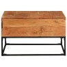 Table basse 68x68x41 cm Bois d'acacia solide 