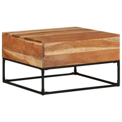 Table basse 68x68x41 cm Bois d'acacia solide 