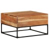 Table basse 68x68x41 cm Bois d'acacia solide 