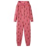 Combinaison à capuche pour enfants vieux rose 116 alsavelo 