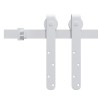 Kit mini de porte d'armoire coulissante Acier au carbone 152 cm 