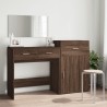 Ensemble de coiffeuse 3 pcs chêne marron bois d'ingénierie 