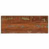 Dessus de table 80x20x3,8 cm rectangulaire bois massif récupéré 