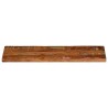 Dessus de table 80x20x3,8 cm rectangulaire bois massif récupéré 