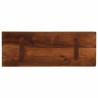 Dessus de table 80x20x3,8 cm rectangulaire bois massif récupéré 