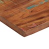 Dessus de table 80x20x3,8 cm rectangulaire bois massif récupéré 