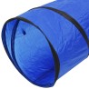 Tunnel pour chien bleu Ø 50x300 cm polyester 