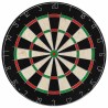 Jeu de cibles professionnel en sisal avec 6 fléchettes 
