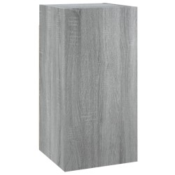 Meubles TV 2 pcs Sonoma gris 30,5x30x60 cm Bois d'ingénierie 