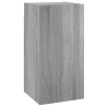 Meubles TV 2 pcs Sonoma gris 30,5x30x60 cm Bois d'ingénierie 