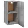 Meubles TV 2 pcs Sonoma gris 30,5x30x60 cm Bois d'ingénierie 