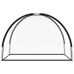 Filet d'entraînement de golf Noir 300x150x210 cm Polyester 