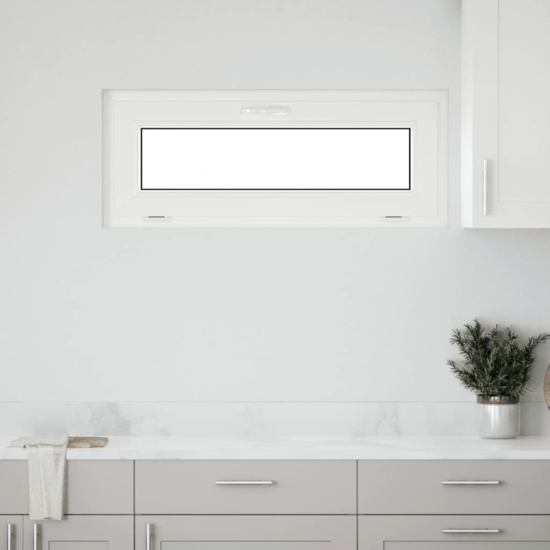 Fenêtre de sous-sol RISOR 110x40 cm inclinable anthracite 