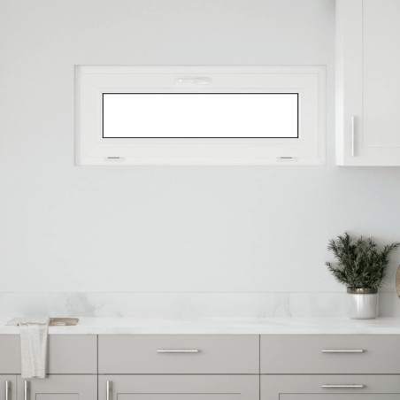 Fenêtre de sous-sol RISOR 110x40 cm inclinable anthracite 