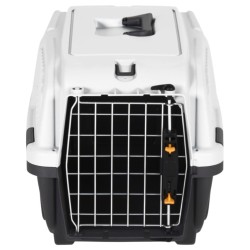 Transporteur pour animaux de compagnie et porte en métal PP 