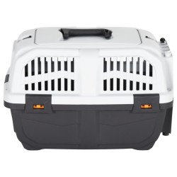 Transporteur pour animaux de compagnie et porte en métal PP 