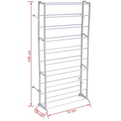 Porte-chaussures / Étagère à chaussures avec 10 étages 