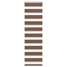Store zèbre marron 50x100 cm largeur du tissu 45,9 cm polyester 