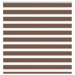 Store zèbre marron 150x150cm largeur du tissu 145,9cm polyester 