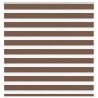 Store zèbre marron 150x150cm largeur du tissu 145,9cm polyester 